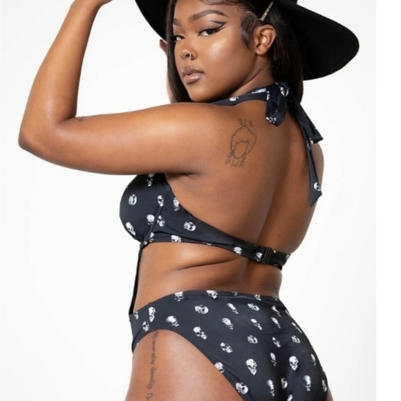 Killstar Rebel Fate Swimsuit M New - Picture 2 of 4